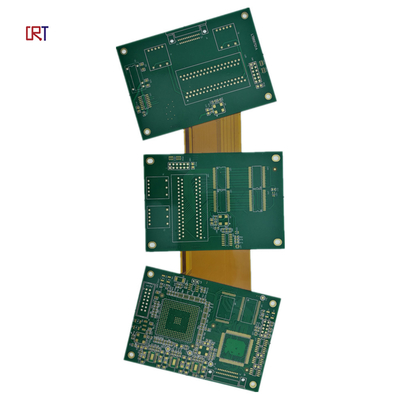 Van het de Raadsmetaal van motor de Stijve Flex PCB Fabrikant Plakkend van de het Ontwerpdouane